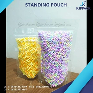 Kemasan snack standing pouch