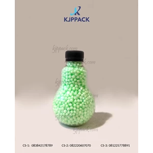 Botol Plastik Bentuk Bohlam 270 ml Cs4