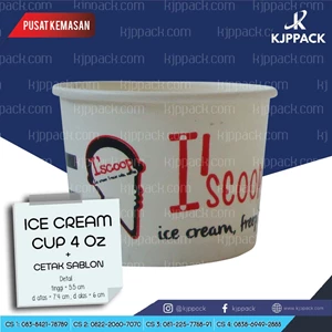 Ice Cream Cup Paper 4 oz