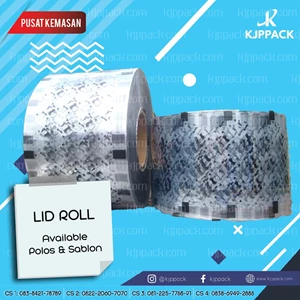 Cetak Printing Lid Roll - Sealer Cup Plastik - Printing Full Color - Yogyakarta