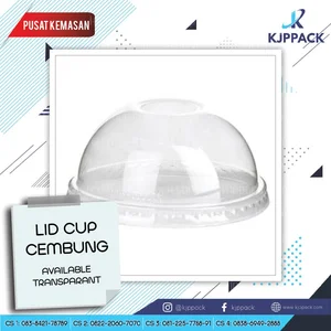 Tutup Gelas Plastik - Tutup Cembung 