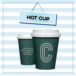 Plastic Cup and Paper Cup Sablon Coffee shop and restoran