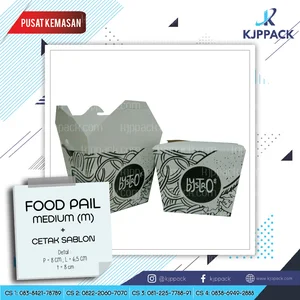 KFC Rice Box Packaging - Custom design Rice Box - Food Pail Sulawesi Print Medium