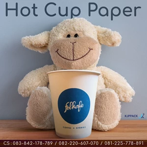 Paper Cup Anak Panah Caffee / folkafe Semarang - Cetak Logo Caffee mu sekarang !