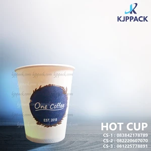 Paper Cup Starbuck - Gelas Kertas Kopi - Cetak Paper Cup One Coffee Semarang 