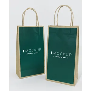 Craft Bag - Shopping Bag dengan bahan Craft desain custom sesuai keinginan tas belanja