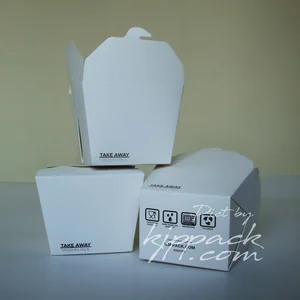 Produksi Dus Makanan Unik - Berbahan Food Grade Anti Minyak - Produk Polos Selalu Ready