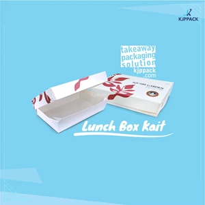 Lunch Box Model Kait print desain - Anti Minyak dan Kuat Kota Bandung
