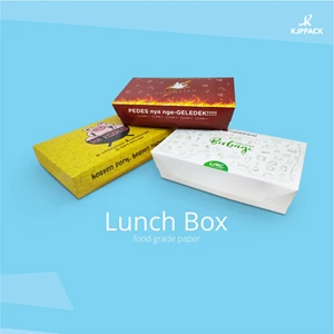 Kemasan Ayam Geprek - Cetak Lunch Box Foodgrade - Desain Bebas tidak terbatas