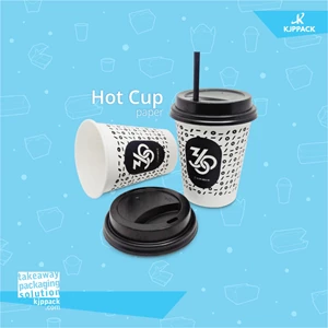 Sablon paper cup / hot cup 10 oz 12 oz dan ukuran lainnya hasil sablon rapi kualitas terbaik