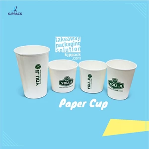  Paper Cup Murah / Sablon Paper Cup Minuman / Sablon Paper Cup Jakarta