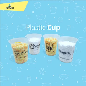  Sablon Cup Murah / Sablon Plastik cup 12 oz 1 Warna / Sablon Plastik cup Kekinian