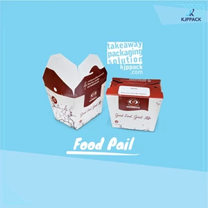Print Food Grade Paper - Special for Food Packaging - Full Color Box Printing - FOOD PAIL MEDIUM and LARGE