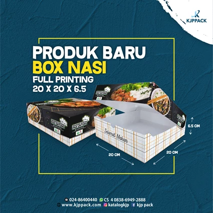 Dari Box Nasi Full Printing Box Catering Murah Kemasan Nasi Box 0