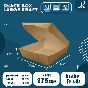 Snack Box Paper Large Ukuran 12x11x4cm KJPPACK