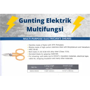 ARCA Gunting Seng Plat Kawat Baja Ringan Galvalum Kabel Listrik