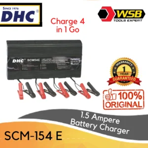 Charger Aki DHC SCM-154E (Multi Port Battery Charger) / Industrial Battery Charger