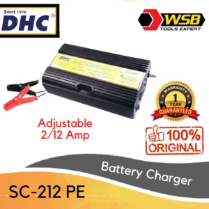 Charger Aki DHC SC-212PE (Simple Switching Power) / Charger Baterai