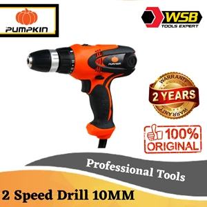 Mesin Bor Tangan Pumpkin 2 Speed Drill 10 MM