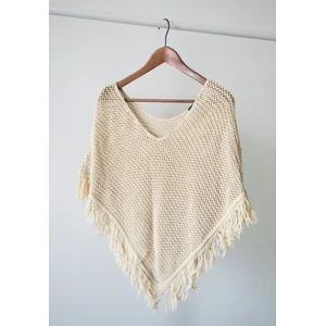 Baju Atasan Wanita Knitted Putih