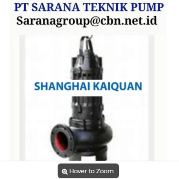 PT SARANA TEKNIK Pompa Sentrifugal Shanghai Kaiquain