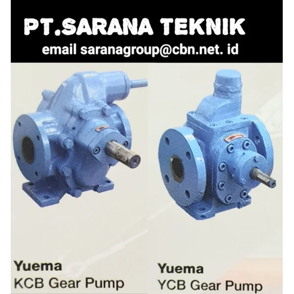 YUEMA KCB PUMP PT SARANA TEKNIK YUEMA POMPA 