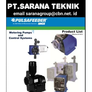 PULSAFEDER PUMP DOSING PUMP PT SARANA TEKNIK POMPA