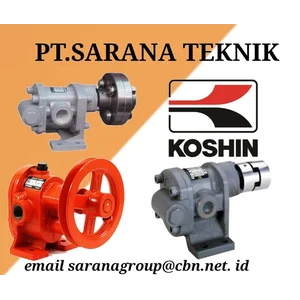 STOCKIST KOSHIN PUMP PT SARANA TEKNIK  GEAR PUMP KOSHIN SERI GC GB GL