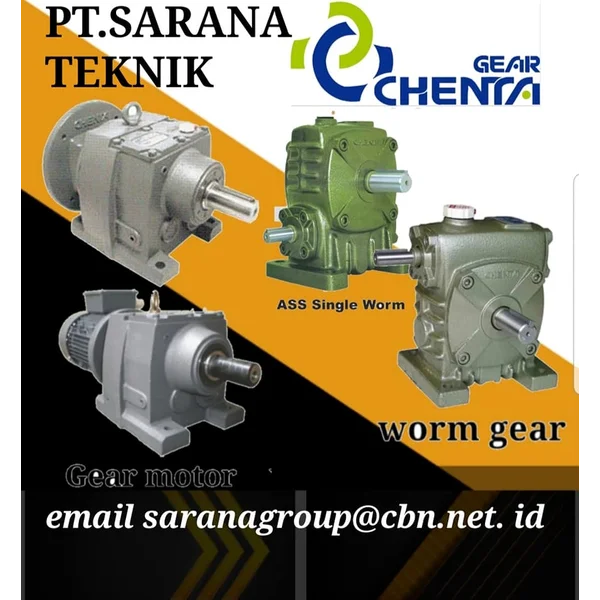 CHENTA GEAR REDUCER PT SARANA TEKNIK CHENTA GEARBOX MOTORS WORM GEAR