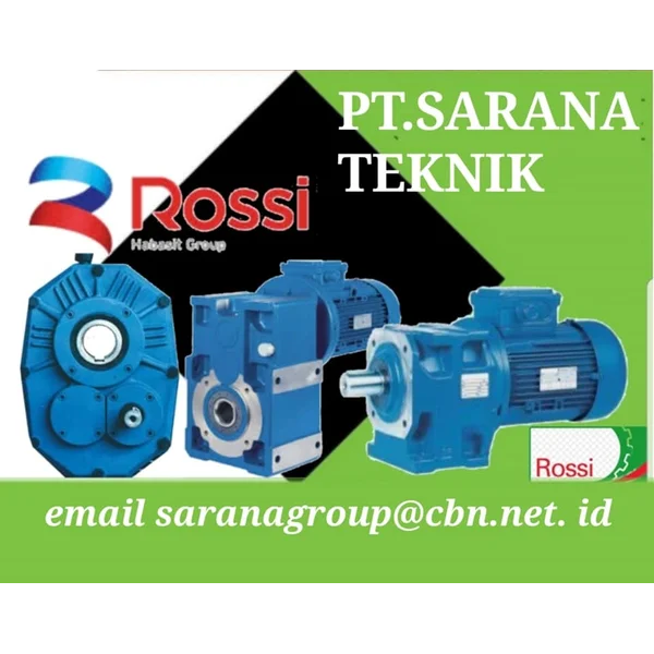 TYPE MR 31 UC ROSSI HELICAL GEAR MOTOR PT SARANA TEKNIK  ROSSI GEAR REDUCER GEARBOX