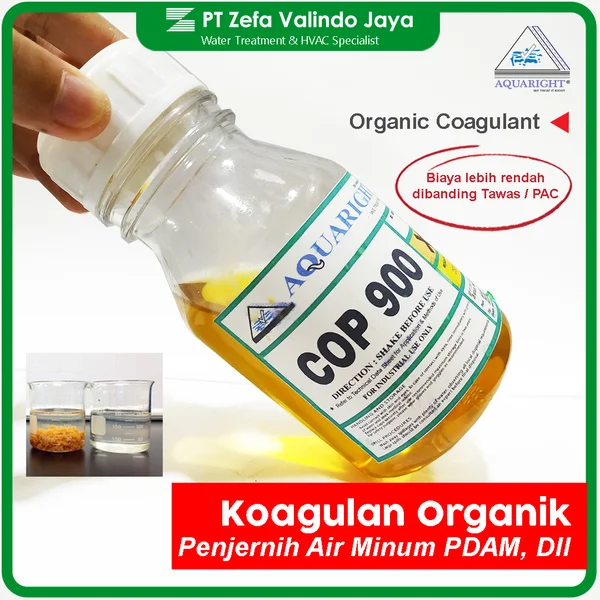 Penjernih Air Koagulan Organik Tawas Organic Coagulant PAC Aluminium