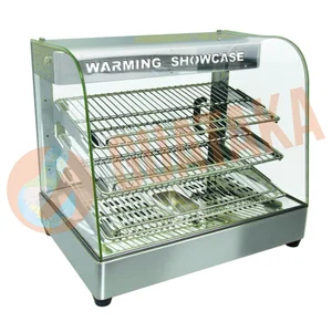 Luxury Hot Showcase 65Cm Guataka Mesin Display Cake Warmer