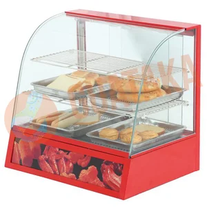 Food Display Warmer Tew 2P Guataka Mesin Display Cake Warmer