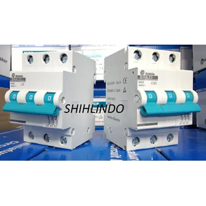 Mcb / Miniature Circuit Breaker Shihlin Bha-33C 3P (6Ka) 2A ~ 63A