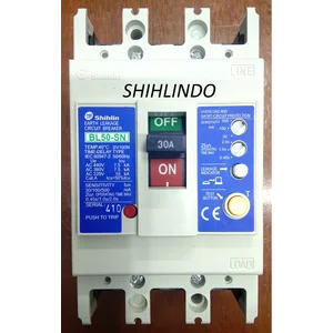 Elcb / Earth Leakage Circuit Breaker Mccb Bl50-Sn (Adj. 30Ma / 100Ma / 500Ma) 3P 15A ~ 50A Shihlin