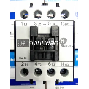 Magnetic Contactor Dc S-Dp11 Shihlin Electric Ac3 - 13A = Ac1 - 20A (1No) 24Vdc / 48Vdc