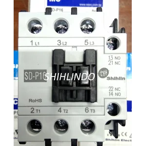 Magnetic Contactor Dc S-Dp16 Shihlin Ac3 - 18A = Ac1 - 30A (1No1nc) 24Vdc