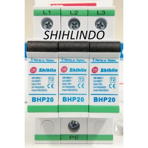 Surge Protection Device Bhp20-3Pr (3P) 20Ka 1.2Kv Shihlin Electric