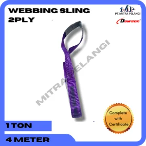 Tali Webbing DAWSON 1 Ton x 4 Mtr SF 7:1 2Ply