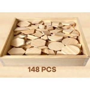 Tangram Natural Puzzle Toys 148 Pcs