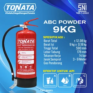 Alat Pemadam Api Tonata - SNI / APAR ABC Powder 9 kg