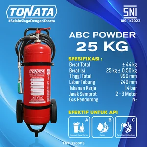 Fire Extinguisher Tonata - SNI / APAR ABC Powder 25 kg
