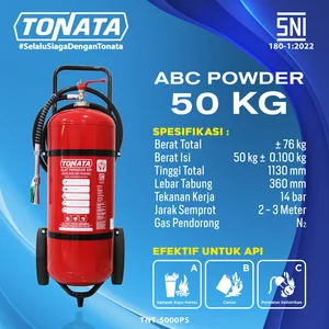 Fire Extinguisher Tonata - SNI / APAB ABC Powder 50 kg