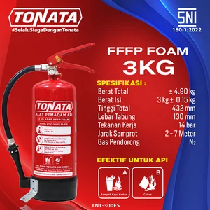 Fire Extinguisher Tonata - SNI / APAR FFFP FOAM 3 Kg