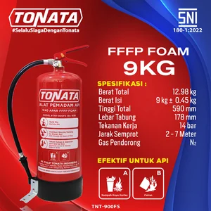 Fire Extinguisher  Tonata - SNI / APAR FFFP FOAM 9 Kg