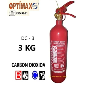 OPTIMAX DC-3 Fire Extinguisher Capacity 3 Kg Carbon Dioxide (CO2) Media