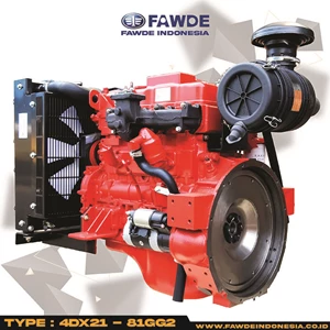Waterpump Engine Diesel Pompa Pemadam Kebakaran Fawde 4DX21-81GG2 - 64 kW