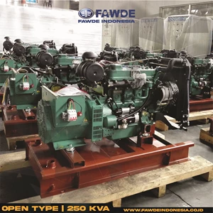 Diesel Genset Open Fawde 250 KVA