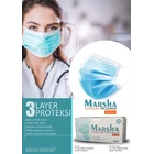 Masker Medis Marsha 3 Ply 50 Pcs/Box 1