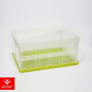 Small Foldable Plastic Victory Container Storage Box